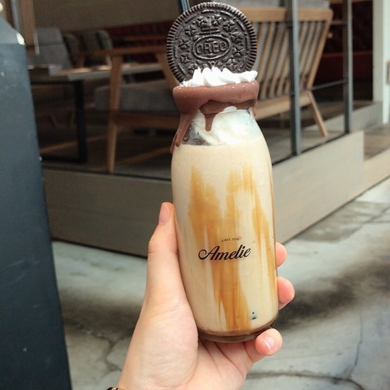 ミルクボトル(Amelie cafe)