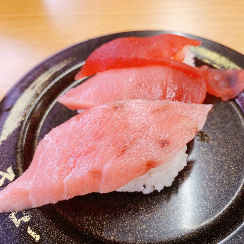 まぐろ三貫盛り(スシロー 東府中店 )