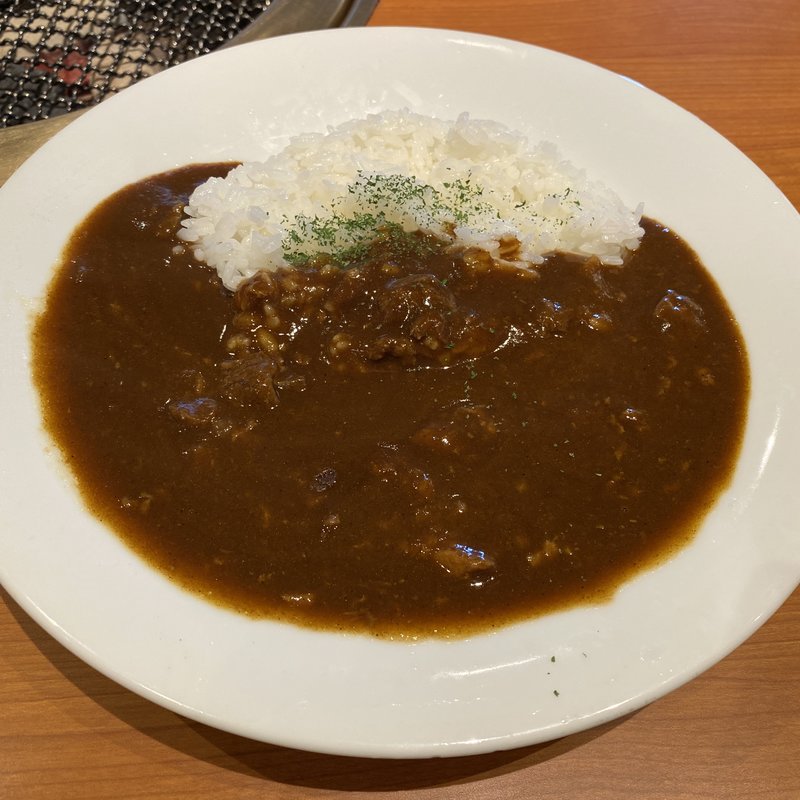 牛すじカレー(安楽亭 北小岩店)