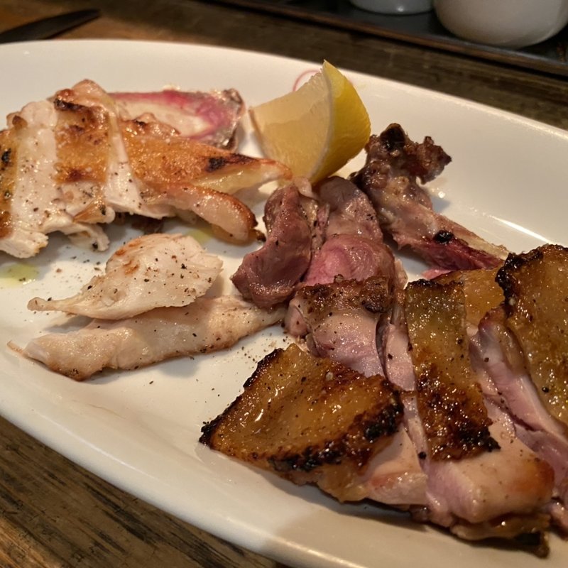 丸焼東京軍鶏(ヴァンピックル 銀座 （vinpicoeur）)