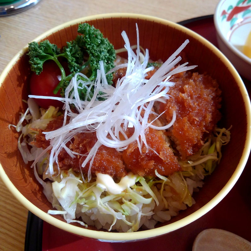 鰺フライ丼(道の駅　岩城　レストラン　はまなす )