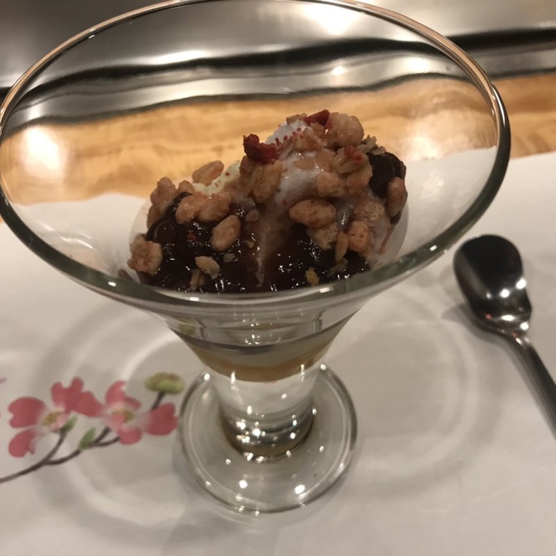 デザートパフェ　ショートコース(テッパンステーキハウス　青山 （Teppan Steak House 青山）)