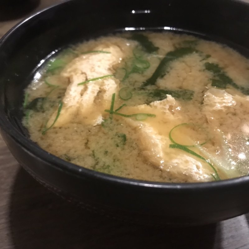 本日のみそ汁(びっくりドンキー 高槻店)