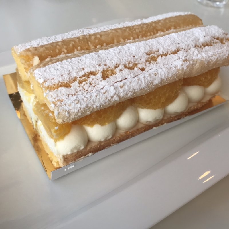 季節限定の甘夏ケーキ(マールブランシュ JR京都伊勢丹店 )