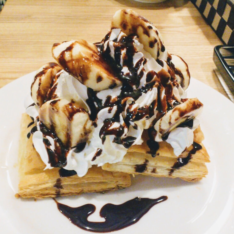 チョコレートバナナパイ(珈琲館 紅鹿舎 （コーヒーカンベニシカ）)