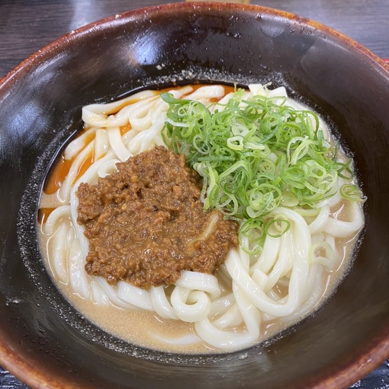 冷坦々うどん(資さんうどん 野芥店)