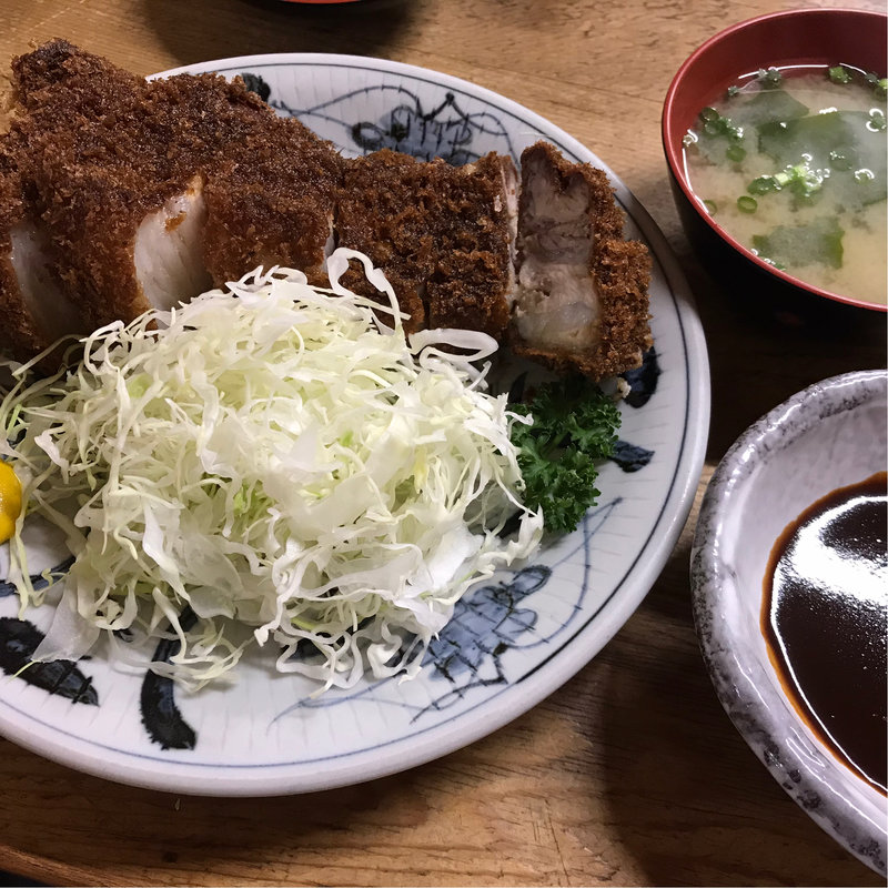 ロースかつ定食(とんかつ 五郎十 （ごろうじゅ）)