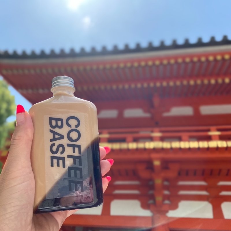 ボトルドリンクカフェオレ＆コーヒーゼリー(Coffee Base Kanondo)