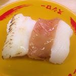 スシロー創業祭3貫盛り(スシロー 福岡神松寺店)