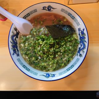 とんこつラーメン(ネギトッピング)(なかじま)