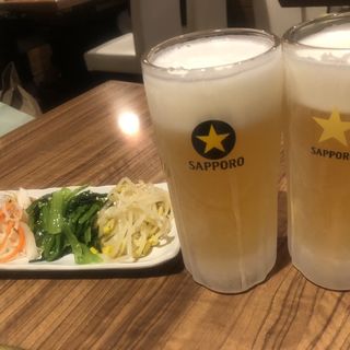 ビール ナムル(スタミナ苑 月島店 )