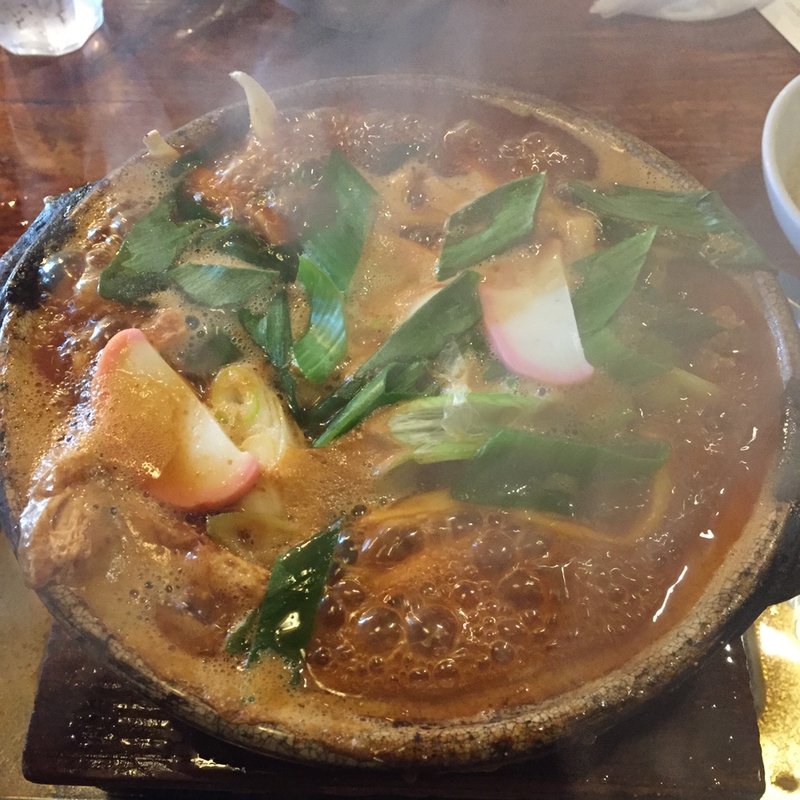 味噌煮込みうどん(松屋)