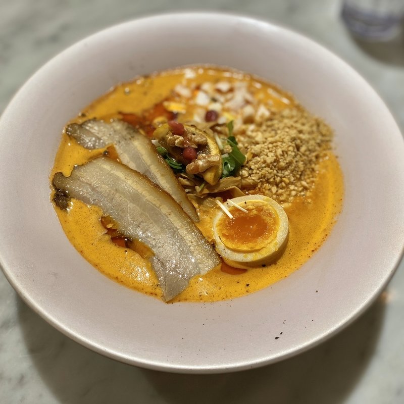 スパイシー鶏白湯ラーメン(メンショー サン フランシスコ （MENSHO SAN FRANCISCO）)