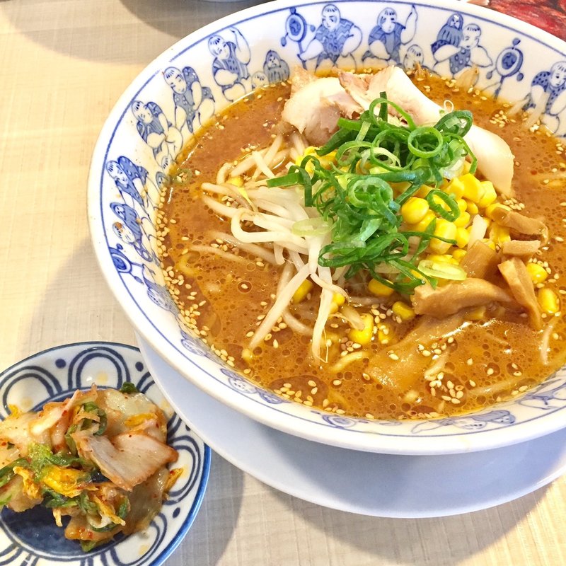 味噌ラーメン(中華菜館　蟹江店)