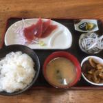 かつおの刺身定食