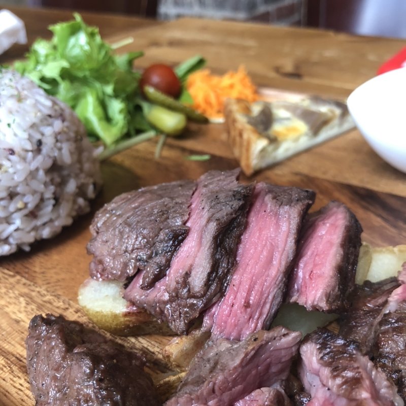 ザブトンのステーキ(Tsui-teru!)