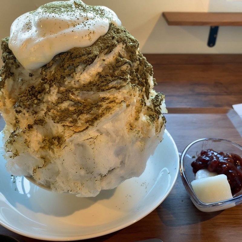 西尾焙じ茶みるくラテ(六華亭)