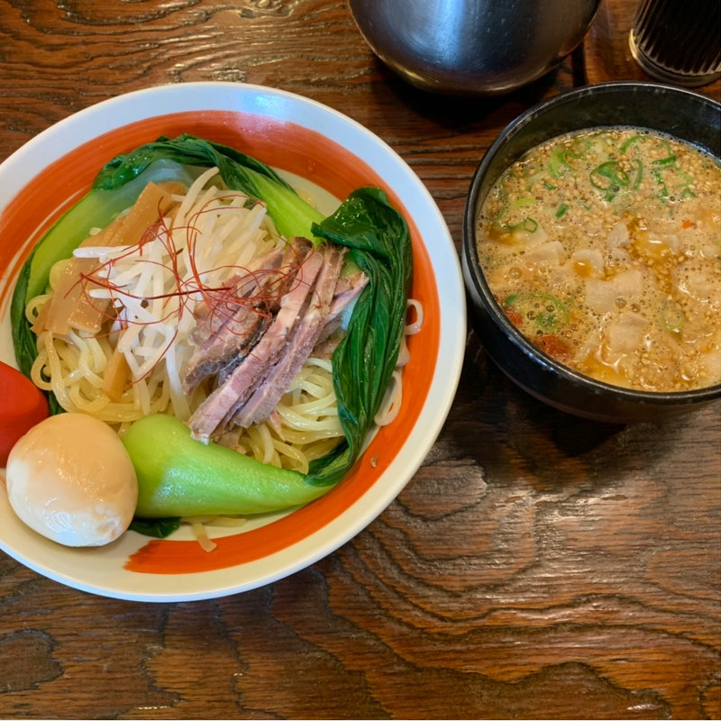 うま辛つけ麺(1.5玉)(餃子の天ぱり )