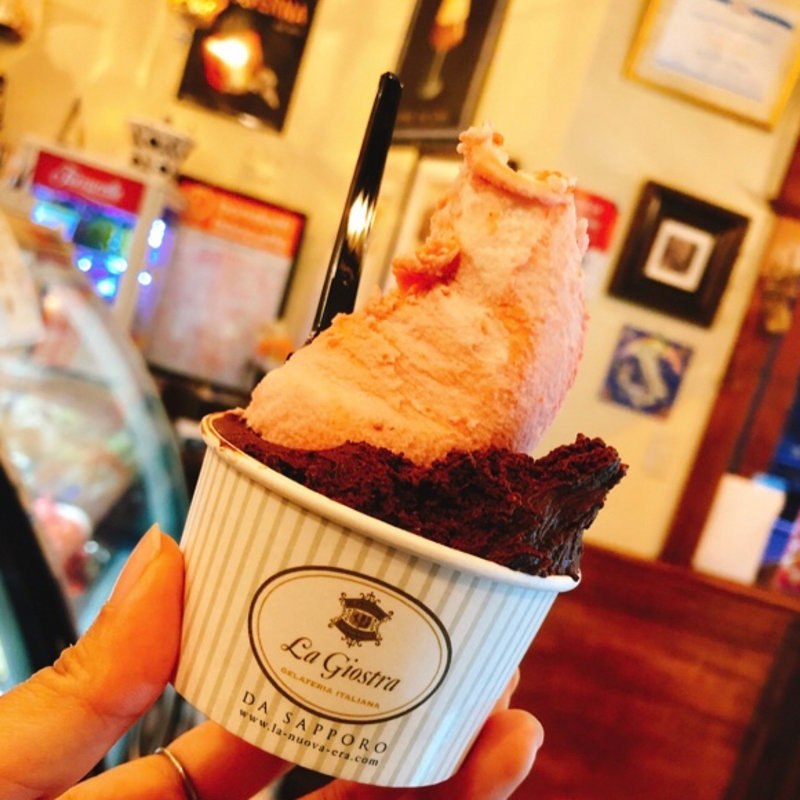 gelato 2フレーバー(ラ・ジョストラ ジェラテリア)