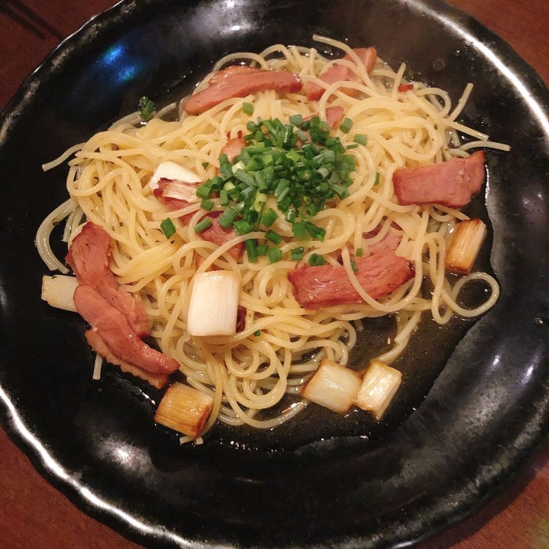 合鴨と長ネギの和風パスタ(RAVENNA)