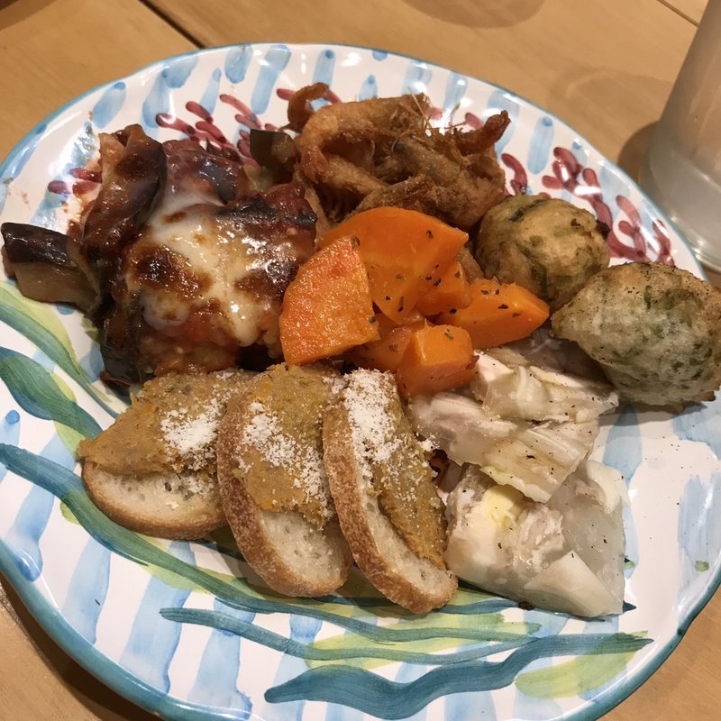 アーティーチョークとアンチョビのマリナーラ(ピッツェリア ベアトリーチェ)