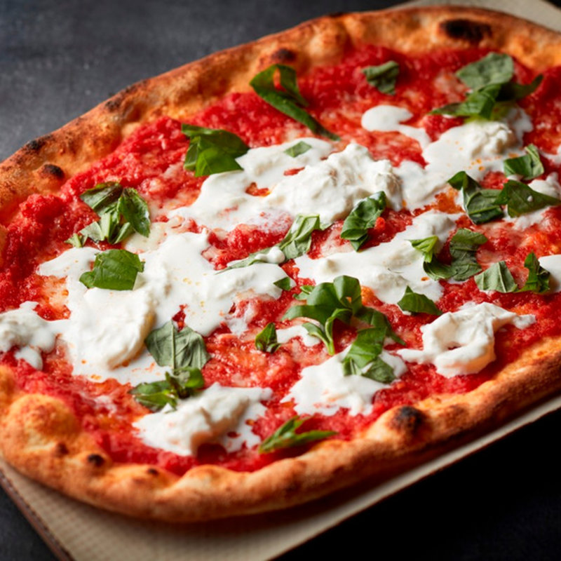 ストラッチャテッラのマルゲリータ(オービカ モッツァレラバー 高輪店)