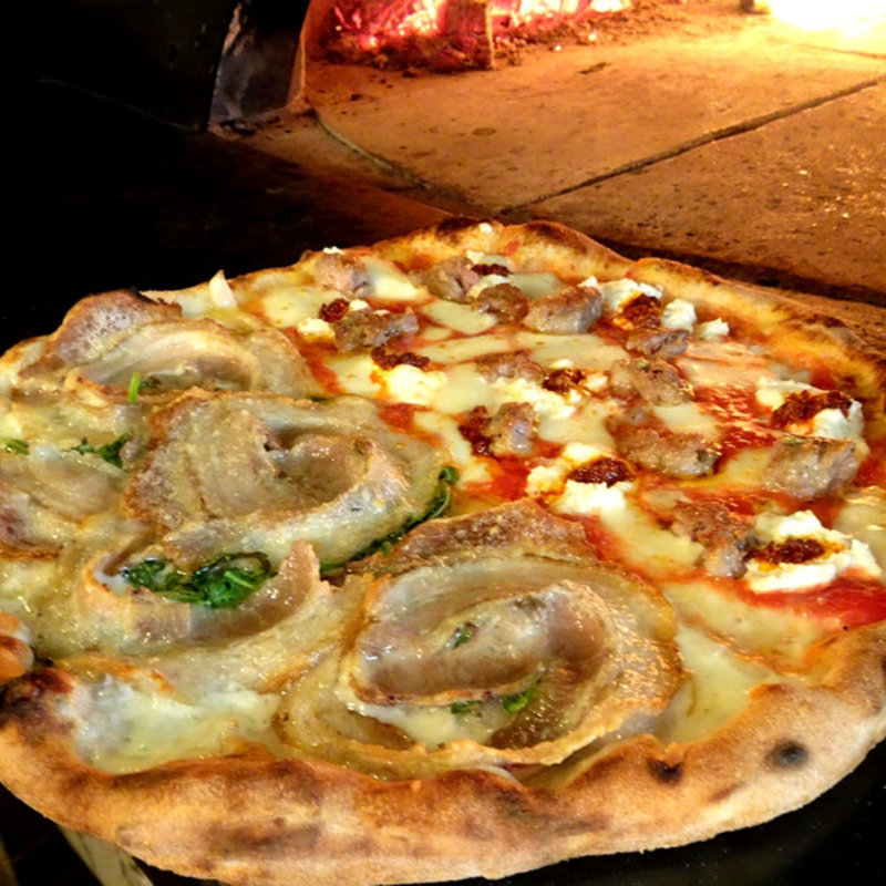 ポルケッタ」と「ンドゥイヤ」のメタメタ(トラットリア エ ピッツェリア ラルテ)