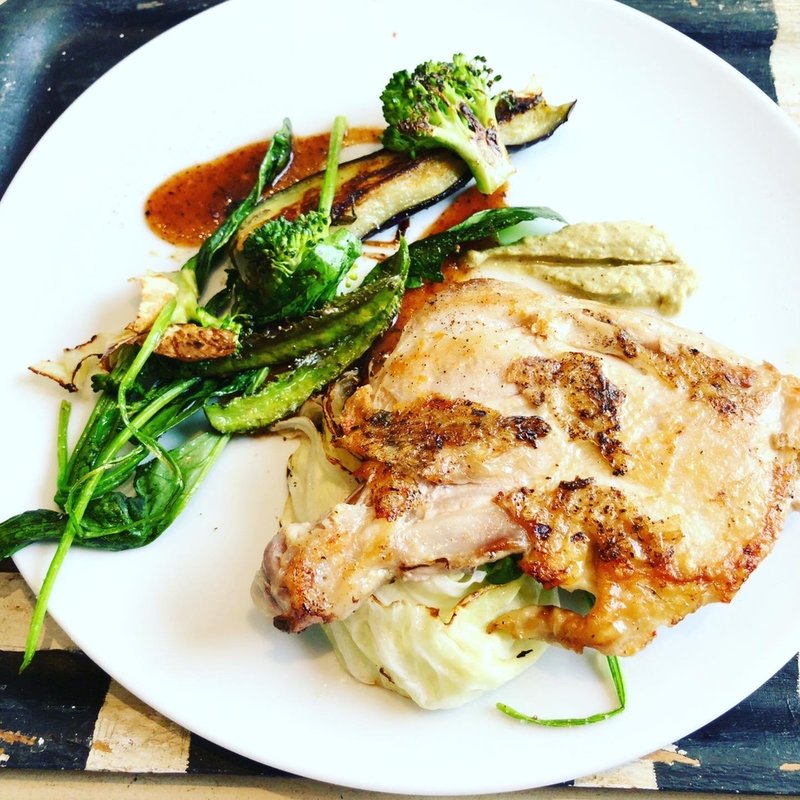 県産鳥モモ肉グリル(Limpid)