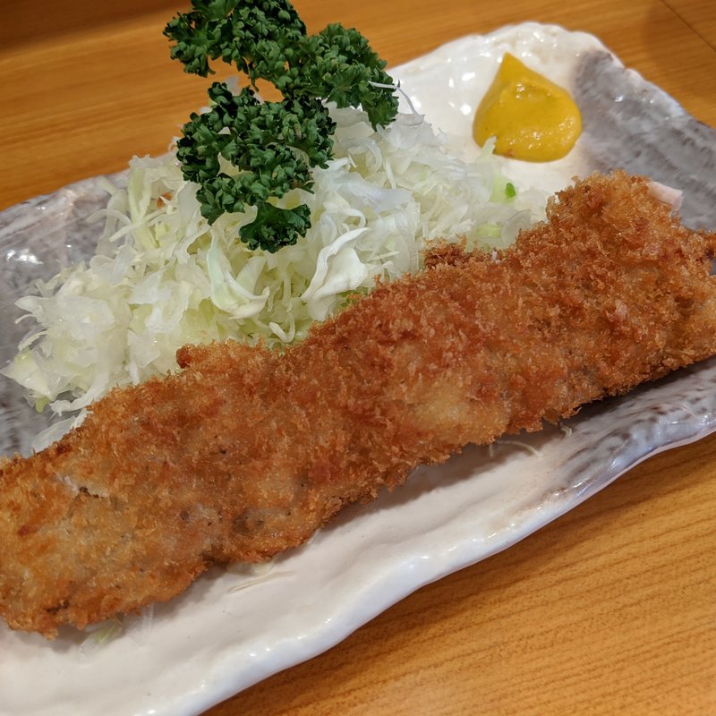 まぐろ串揚げ(魚河岸丸天 魚河岸店)
