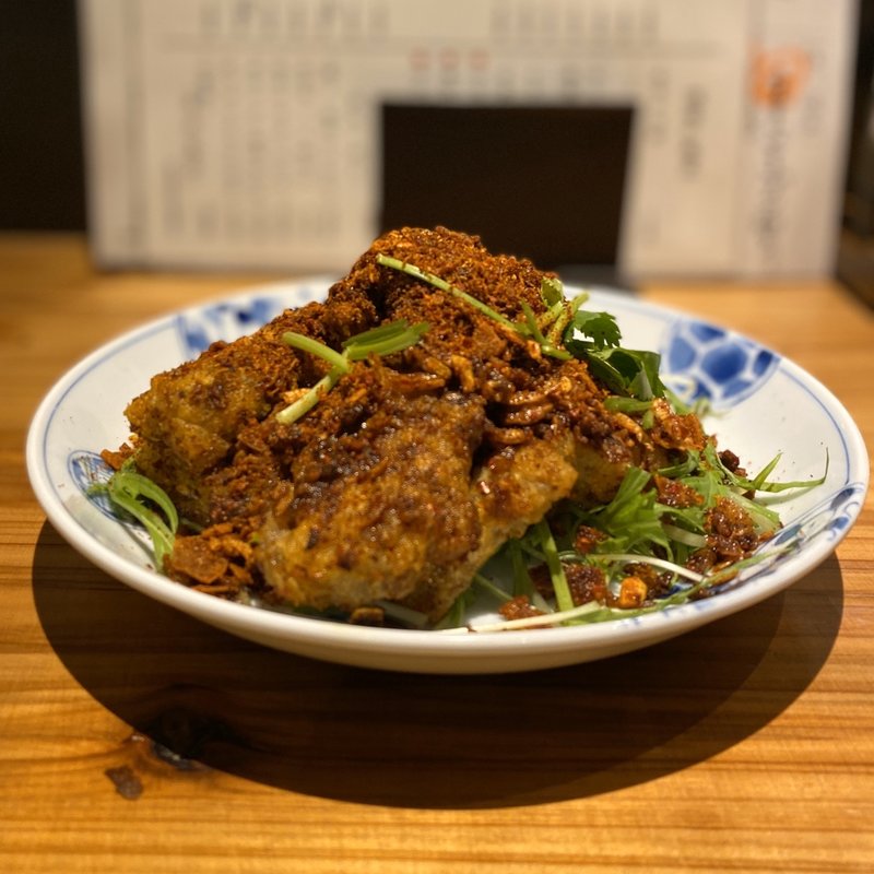 やわらかスペアリブの毛沢東スパイス(酒場 大寅)