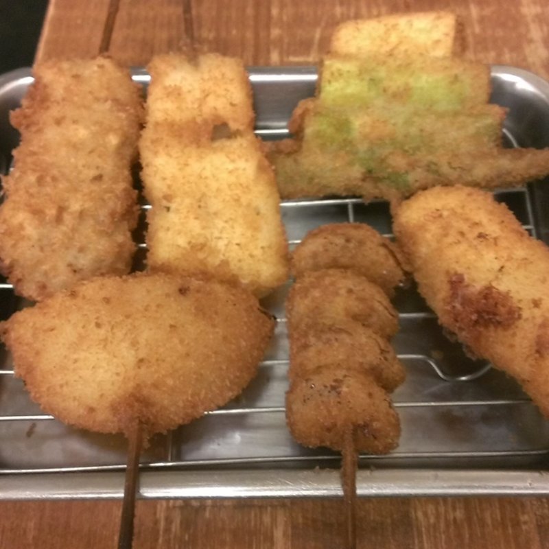 串カツ(串カツさくら 本店 難波 なんばの串カツ)