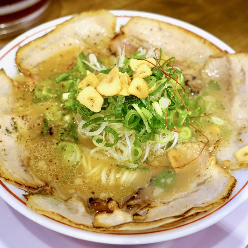 特製炙りチャーシューメン（並）(熟成麺屋 神来 (阿倍野店))