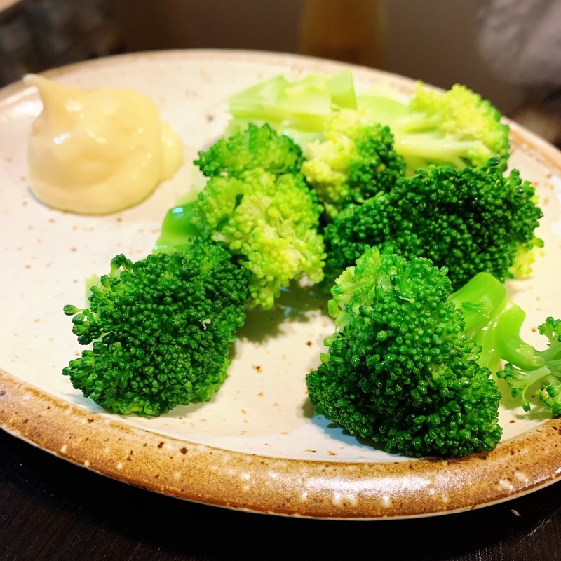 茹でブロッコリー(鍋焼ぼうず)