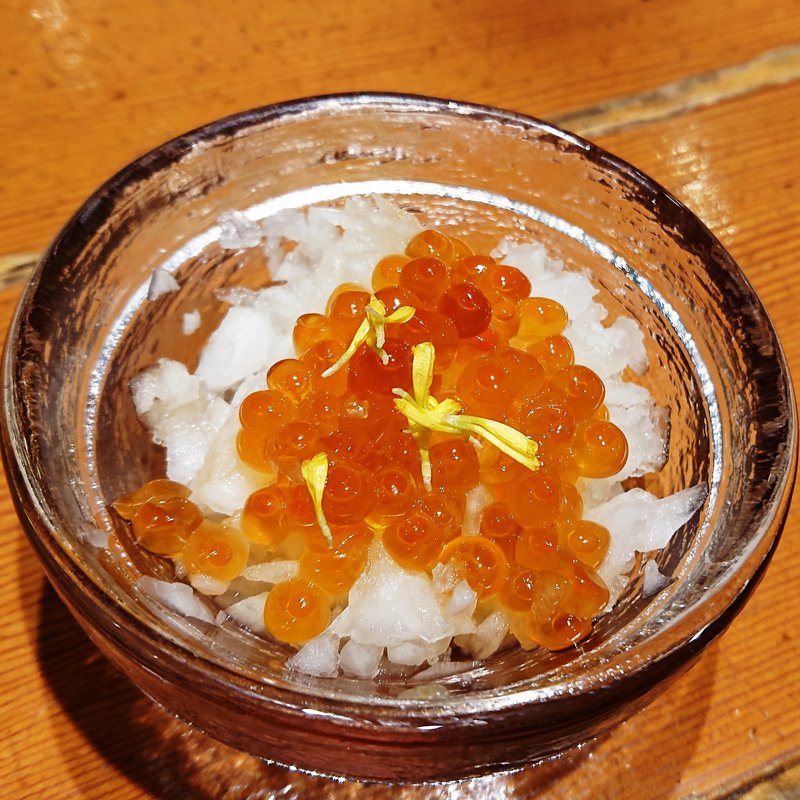 いくらおろし(蕎麦居酒屋　高田屋　川崎)