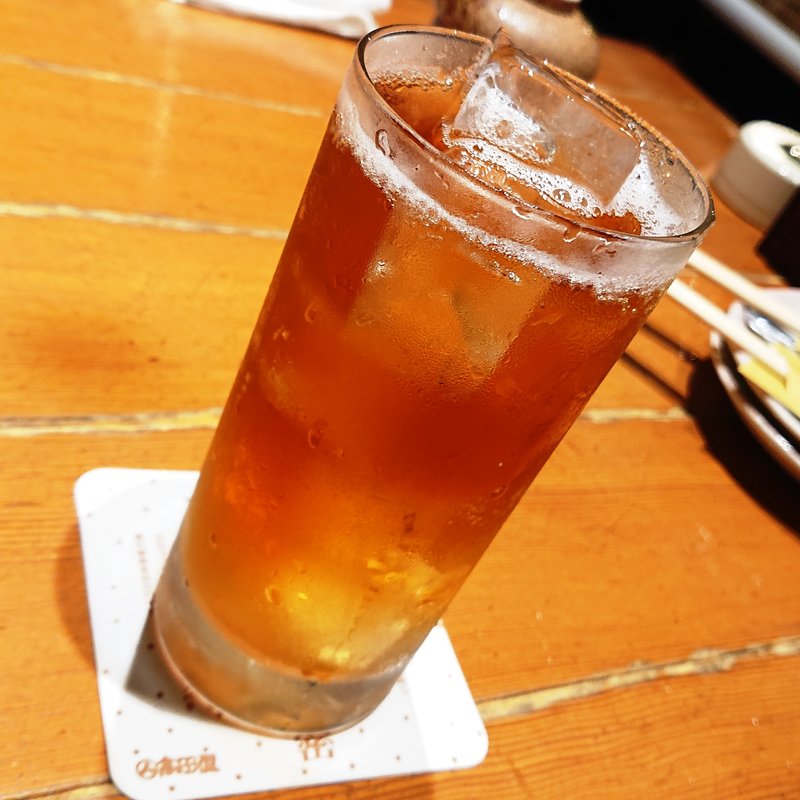 ウーロン茶(蕎麦居酒屋　高田屋　川崎)