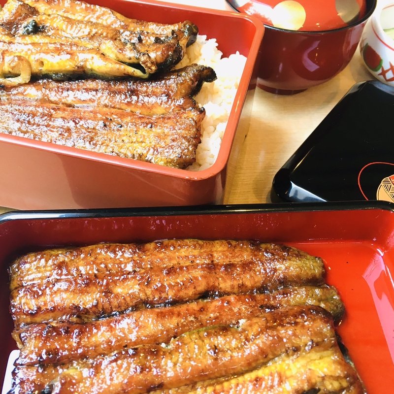 特上うな重(鰻処さかた)