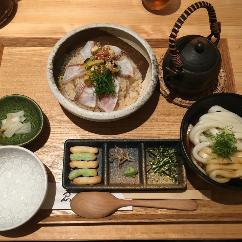 本日のお魚茶漬け(お食事処　ゑびや)