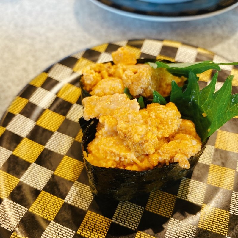 生ウニ(回転寿司みさき 武蔵小金井店)