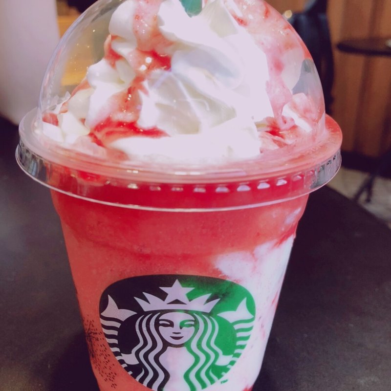 ゴロっといちごフラペチーノ(スターバックス)