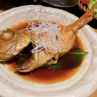 金目鯛の煮付け(下田の金目鯛専門店 きんめ丸 熱海店)