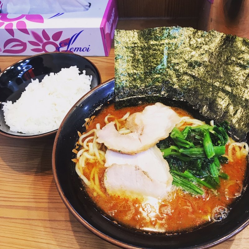 激辛ラーメン(横浜家系ラーメン ひじり家 )