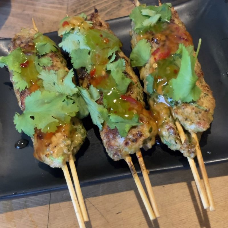 パクチーつくね(ボカン亭)