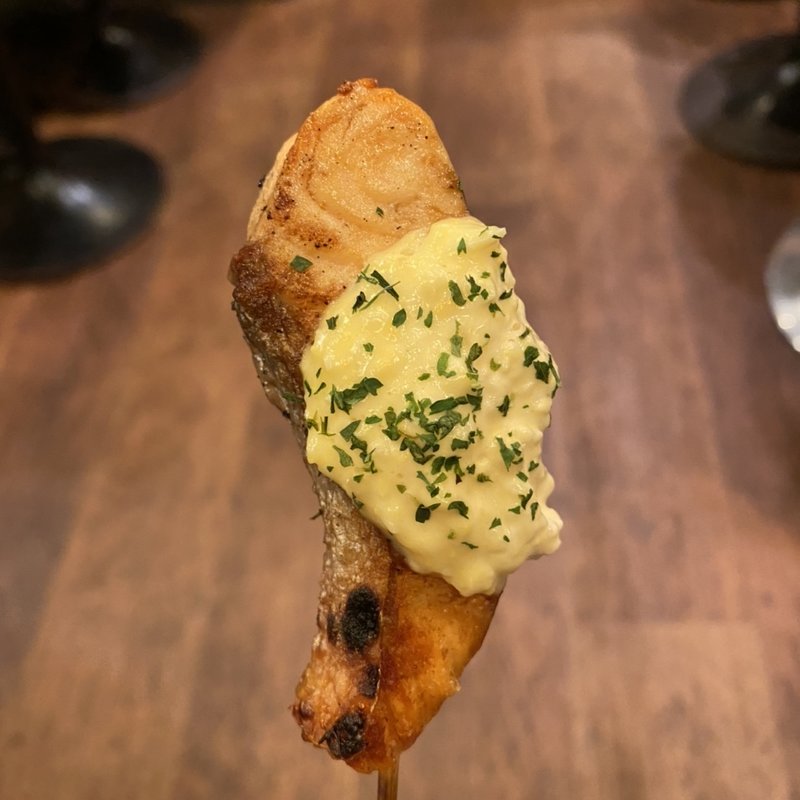 串焼き サーモンタルタル(魚串さくらさく 神保町店 )