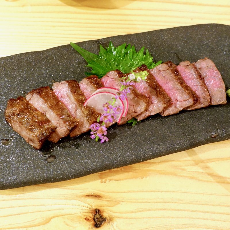 大阪ウメビーフ（黒毛和牛・堺）バラ網焼き(オオサカ堂)