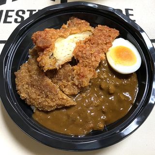 カレー丼Wカツ(ラルズマート 中島公園店)