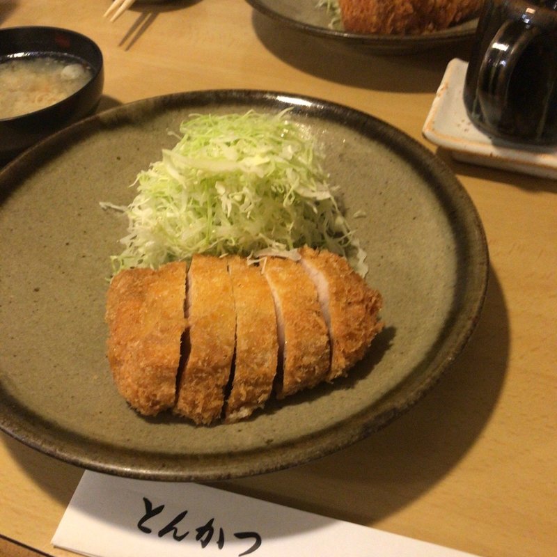 とんかつ定食(とん吉)