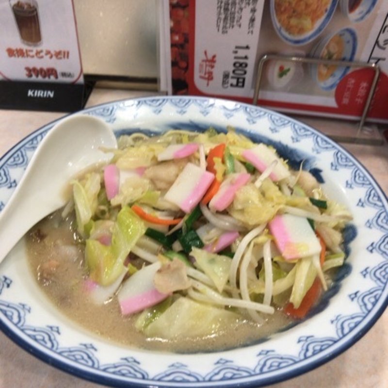 ちゃんぽん(麺どころ つばき·牡丹)