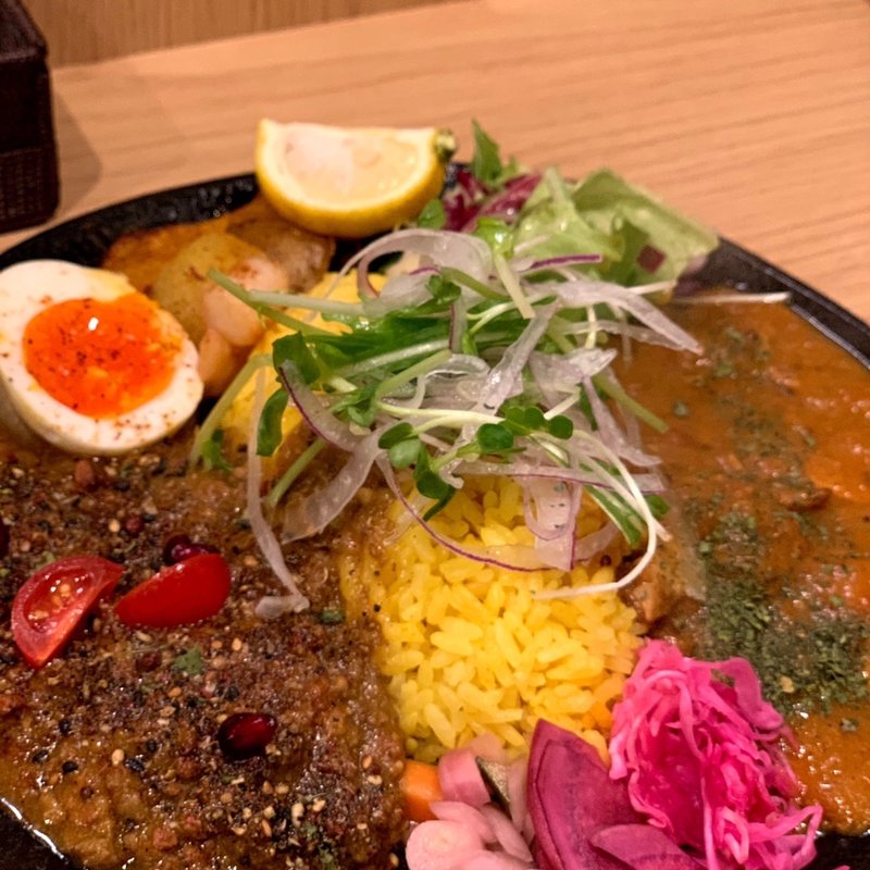 あいがけ(SPICECURRY&BAL FANFARE)