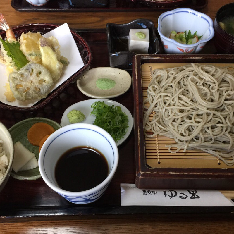 天ざるそば(蕎麦切 ゆる里)