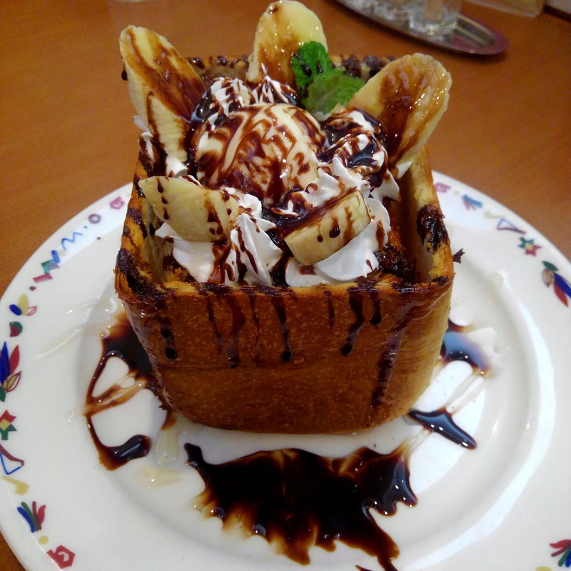 ハニートースト　チョコバナナ(レストランチロル  )